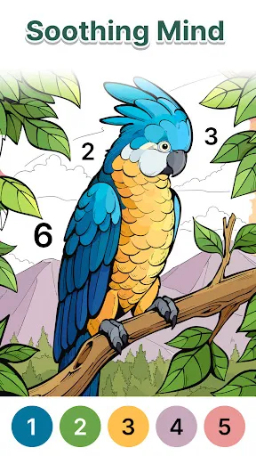 Gameplay screenshot 4 from Anima Color - Paint by Number - Board game